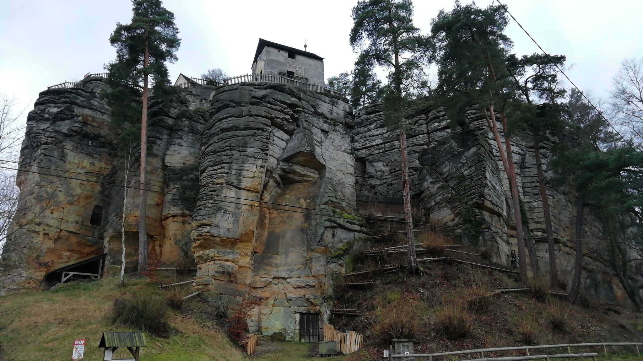 Dnešní pohled – Berkovský zámeček