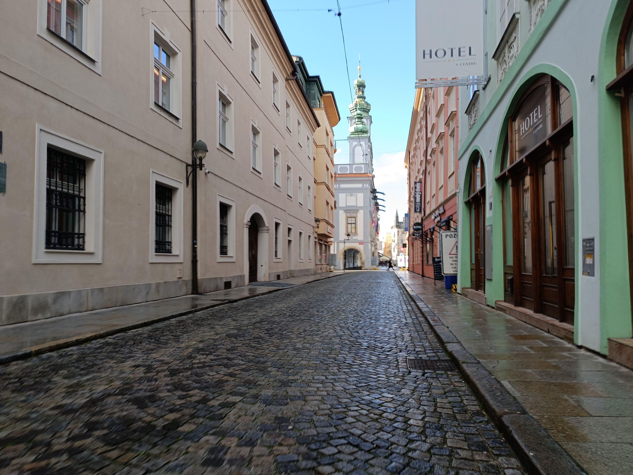 Dnešní pohled – Biskupská rezidence v Českých Budějovicích