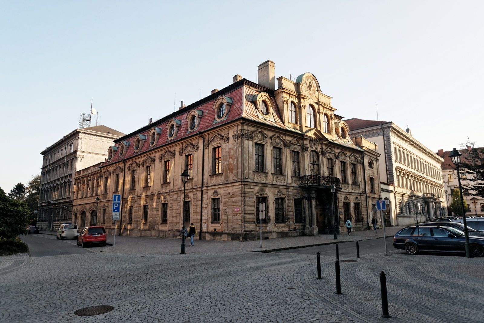 Dnešní pohled – Blücherův palác