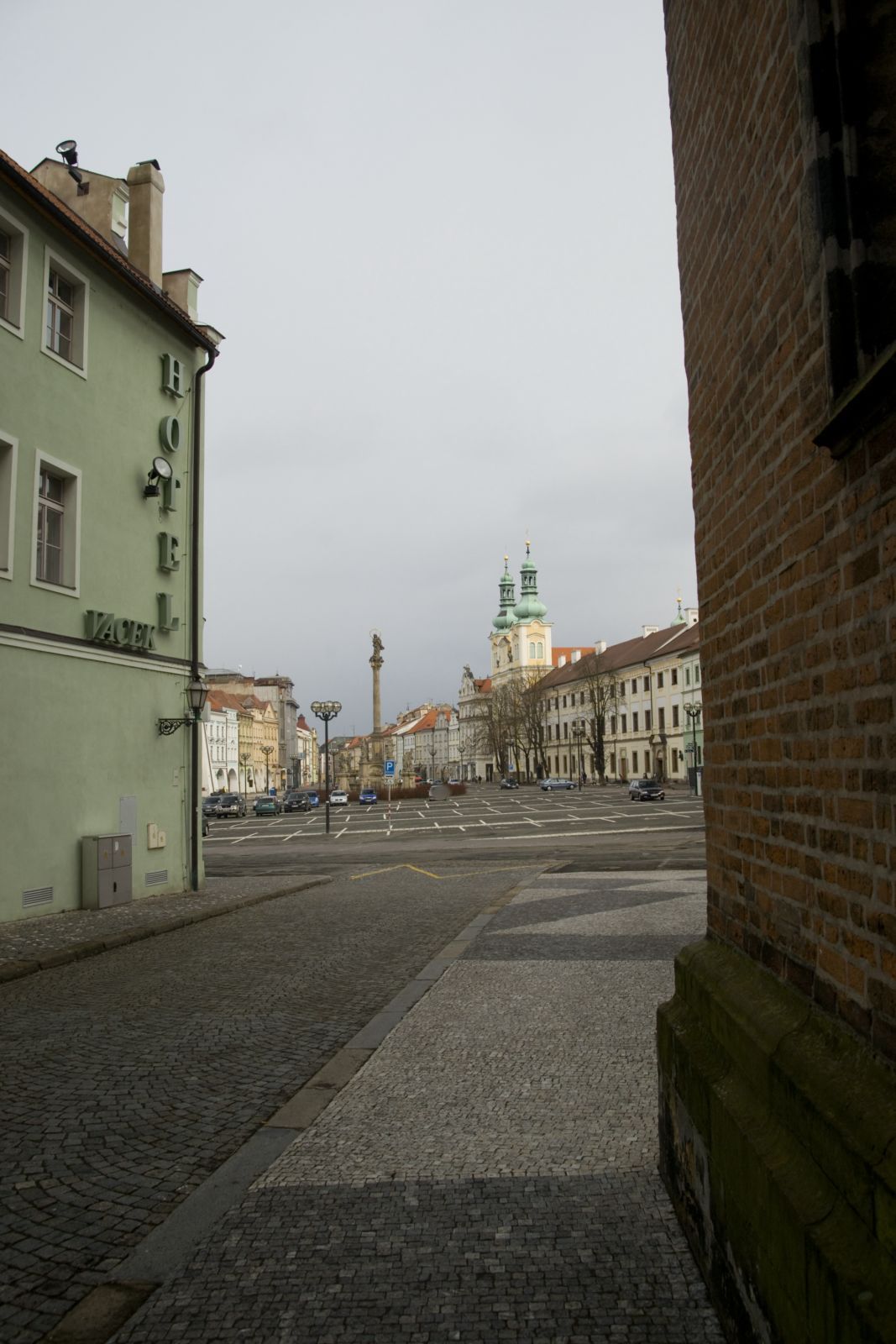 Dnešní pohled – Bílá věž v Hradci Králové