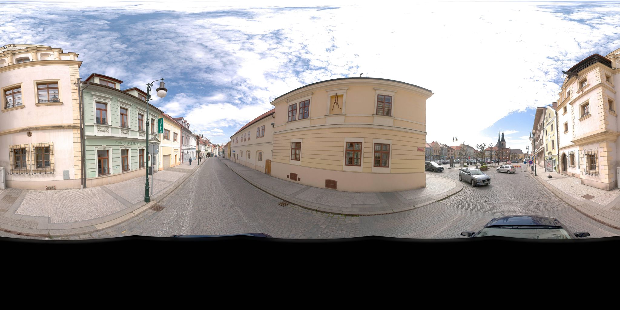 Dnešní pohled – Dům Daliborka