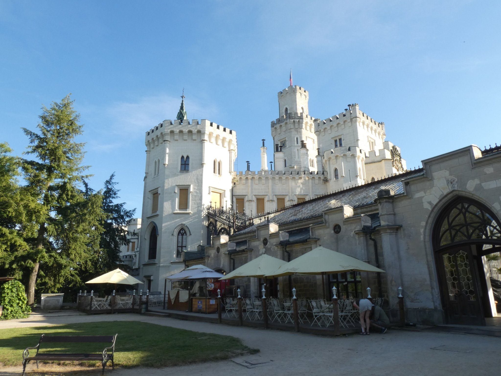 Dnešní pohled – Alšova jihočeská galerie v Hluboké nad Vltavou