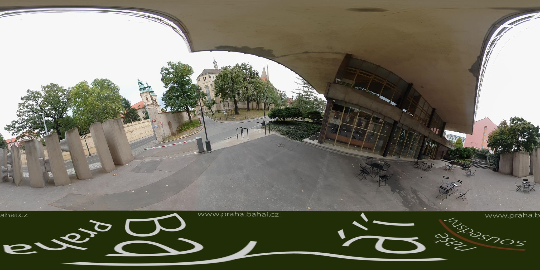 Dnešní pohled – Centrum architektury a městského plánování