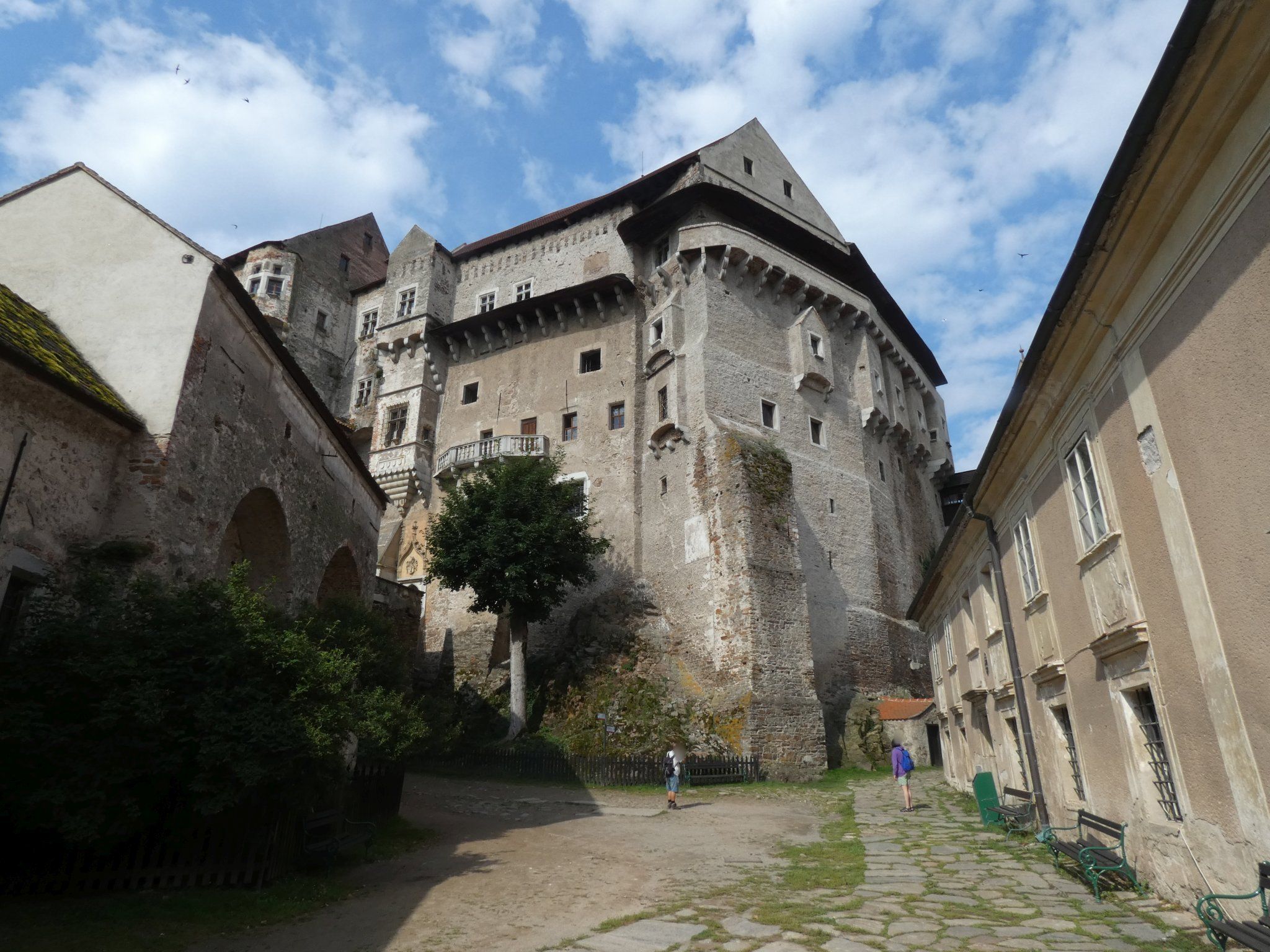 Dnešní pohled – Pernštejn