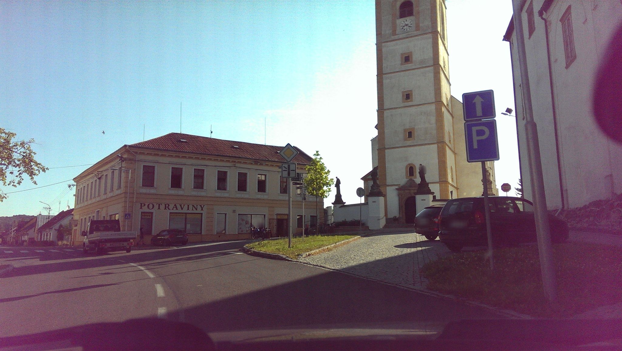 Dnešní pohled – zámek Hustopeče nad Bečvou