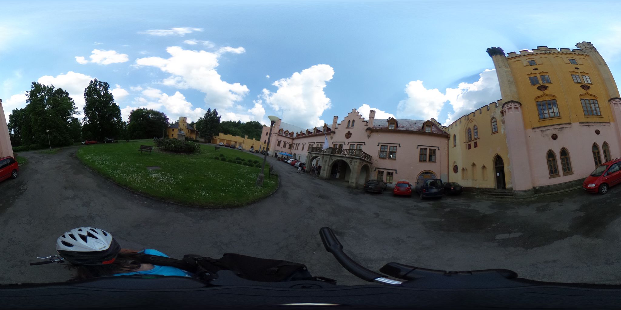 Dnešní pohled – zámek Nečtiny