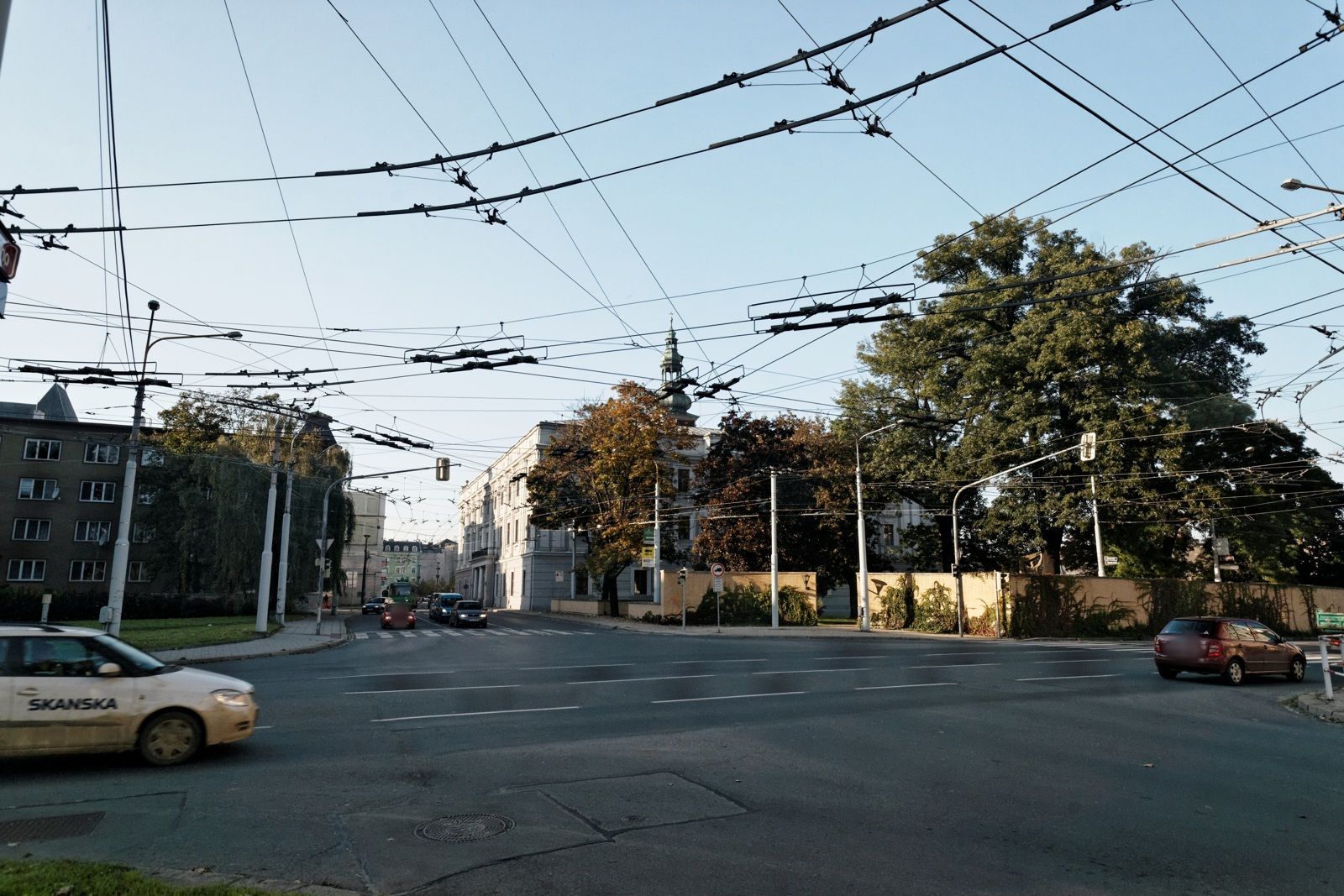 Dnešní pohled – zámek Opava