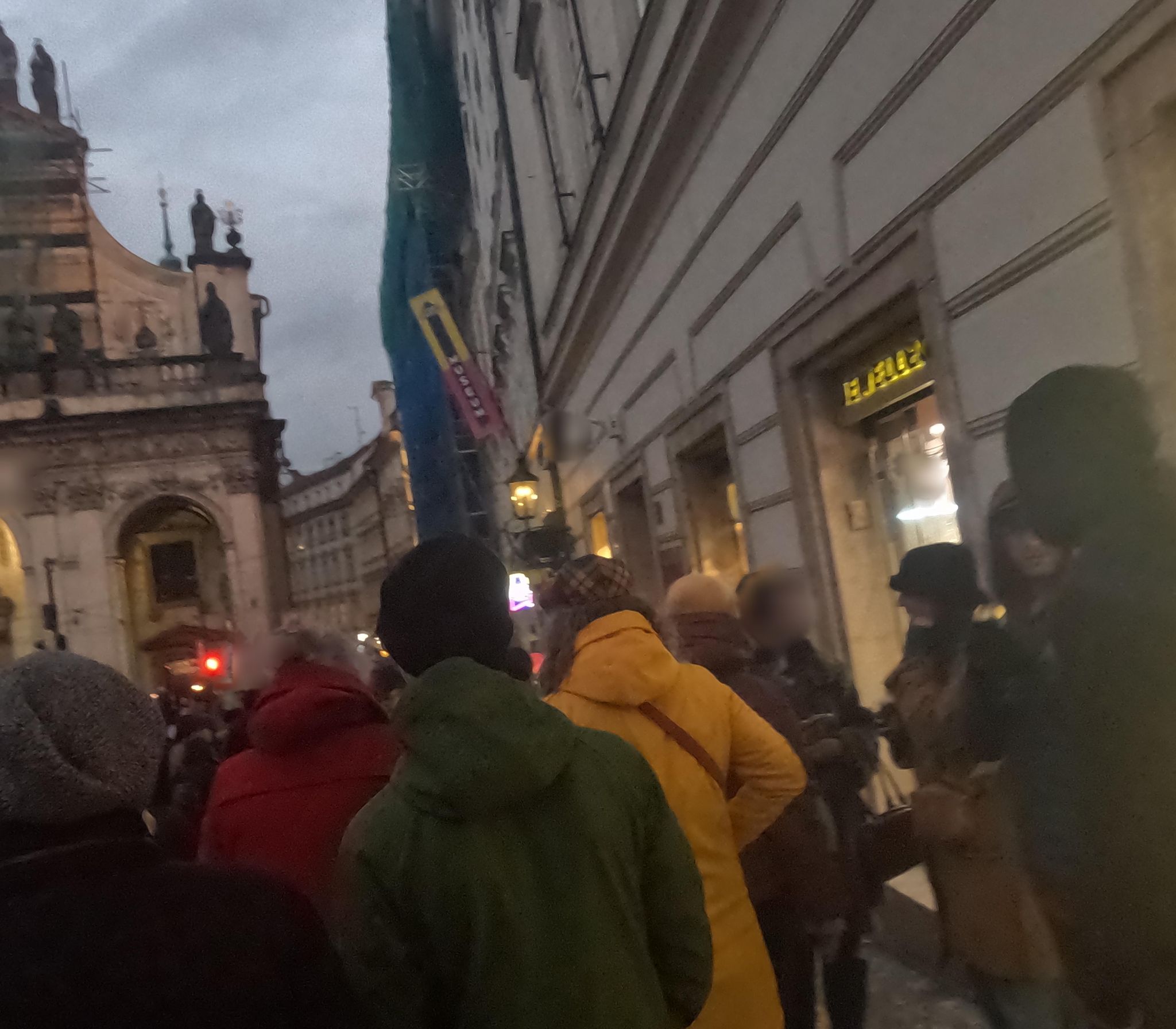 Dnešní pohled – Kostel Nejsvětějšího Salvátora na Starém Městě