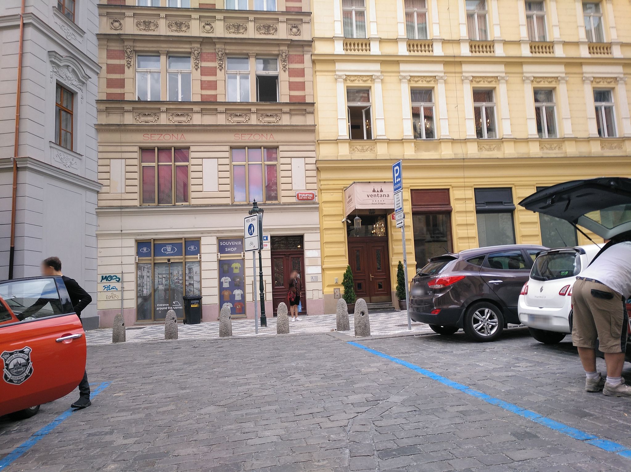 Dnešní pohled – Kostel Panny Marie před Týnem
