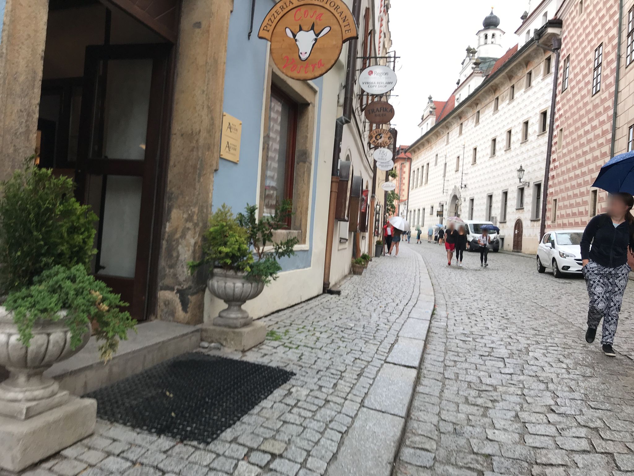 Dnešní pohled – Kostel svatého Víta v Českém Krumlově