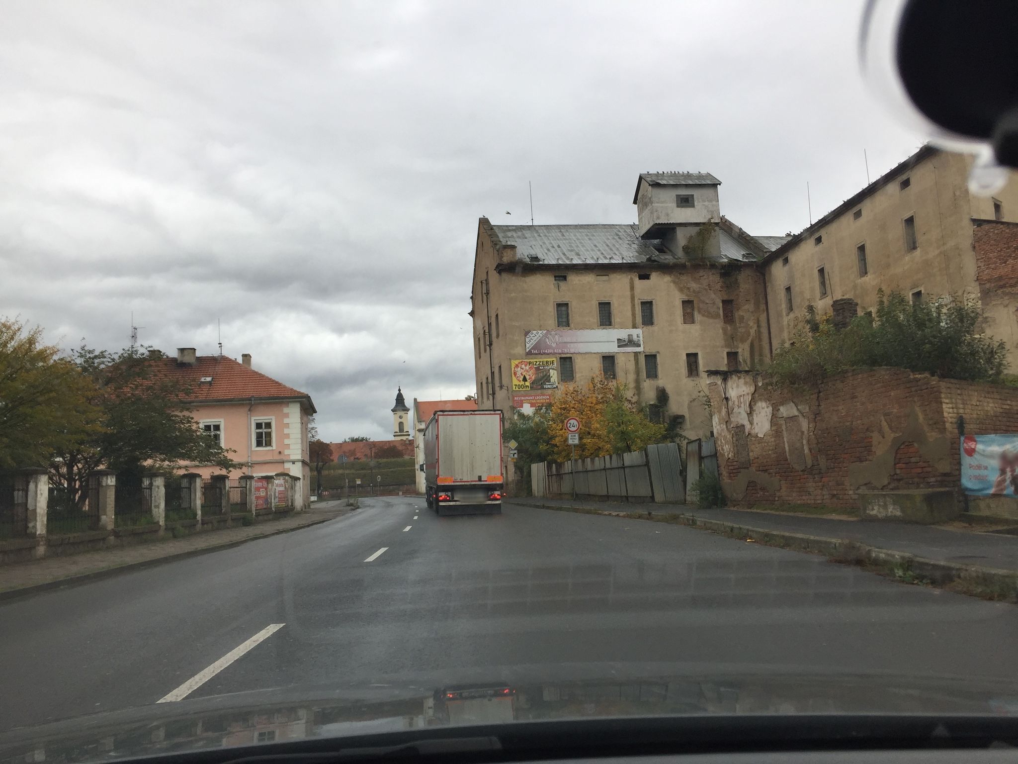 Dnešní pohled – Malá pevnost Terezín