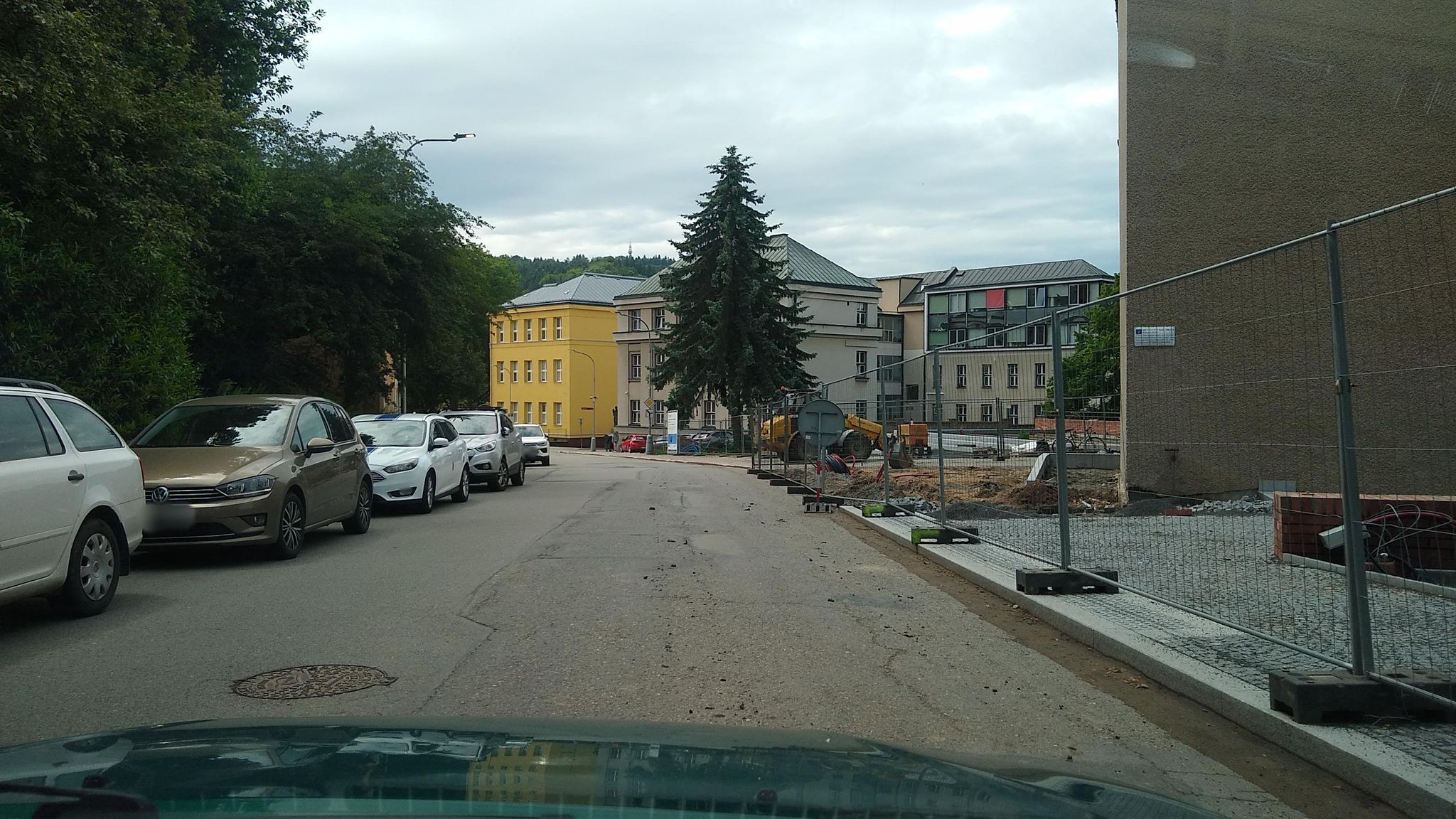 Dnešní pohled – Roškotovo divadlo