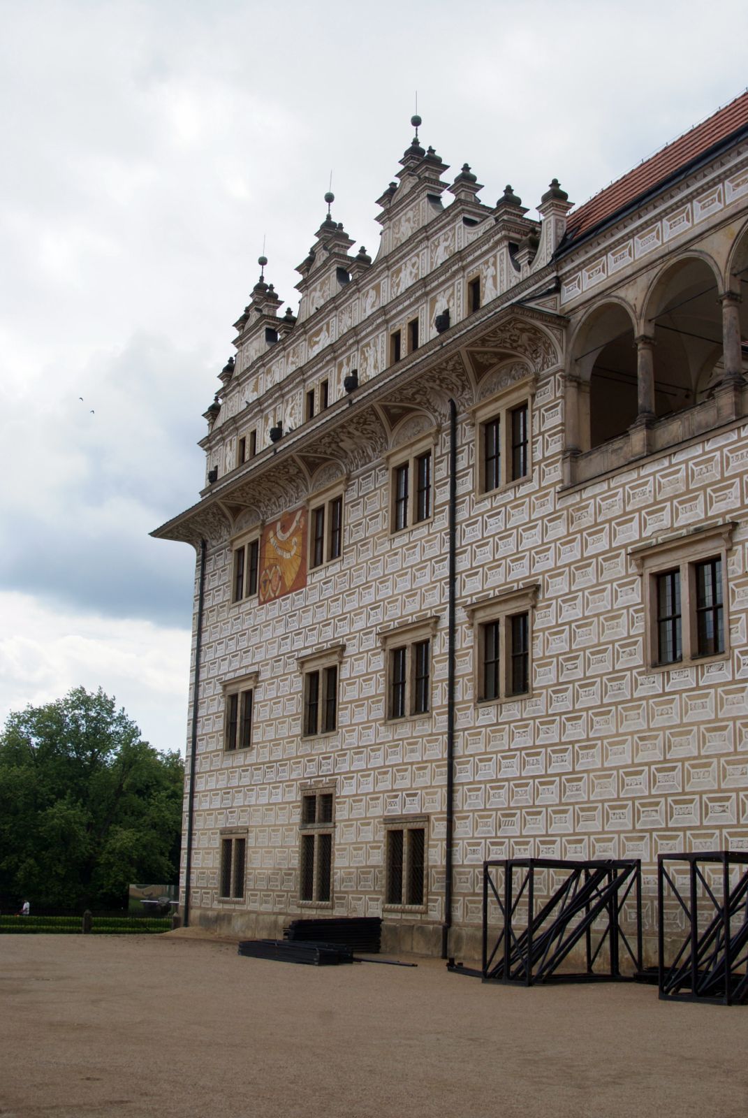 Dnešní pohled – zámecký pivovar v Litomyšli
