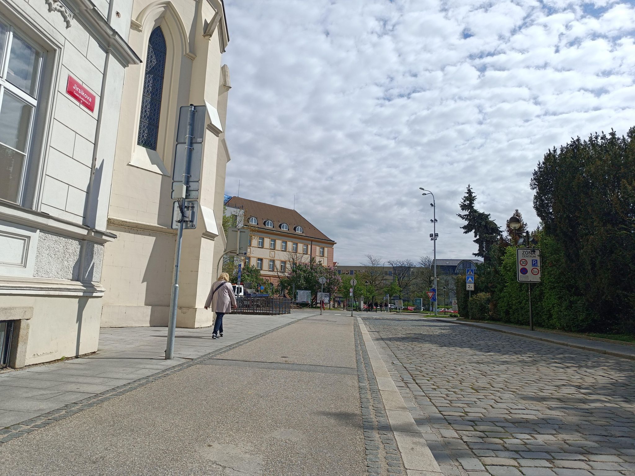 Dnešní pohled – Svinenská brána (České Budějovice)