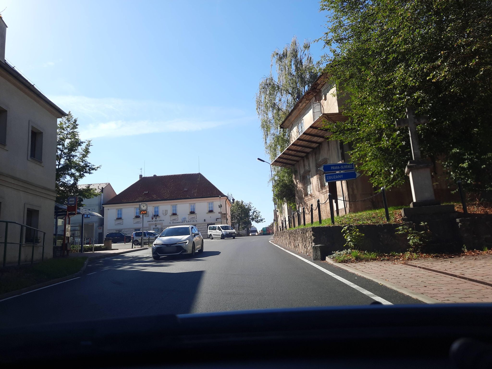 Dnešní pohled – Kostel Stětí svatého Jana Křtitele (Ořech)