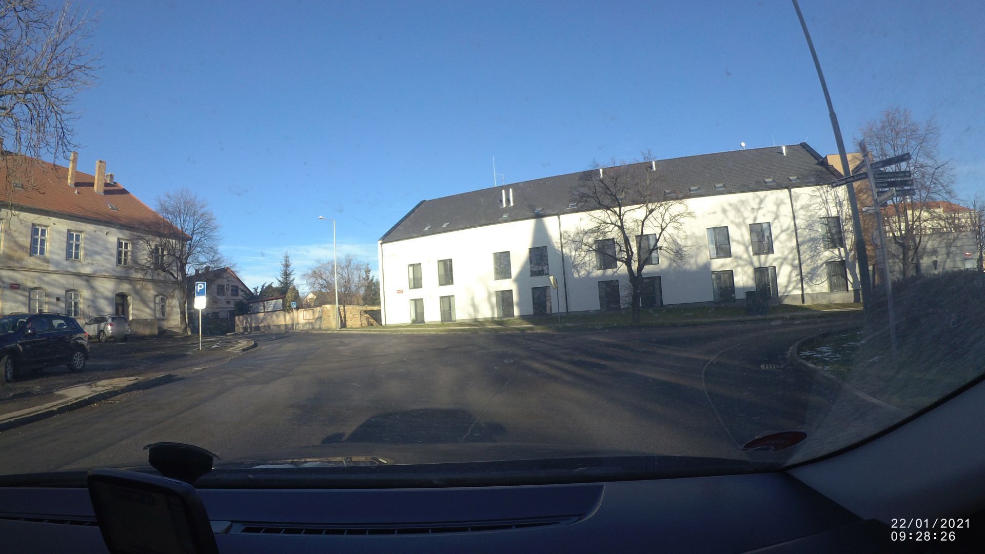 Dnešní pohled – Kostel Všech svatých (Slivenec)