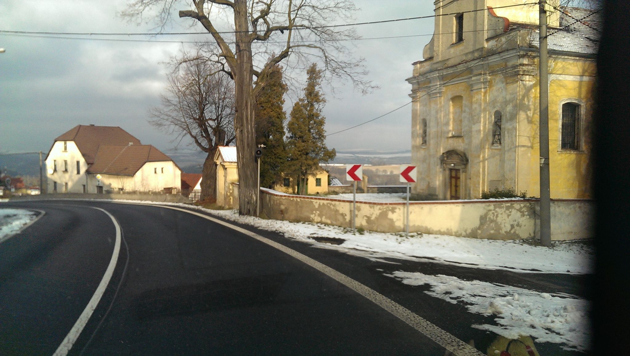 Dnešní pohled – Kostel svaté Kateřiny (Bořislav)
