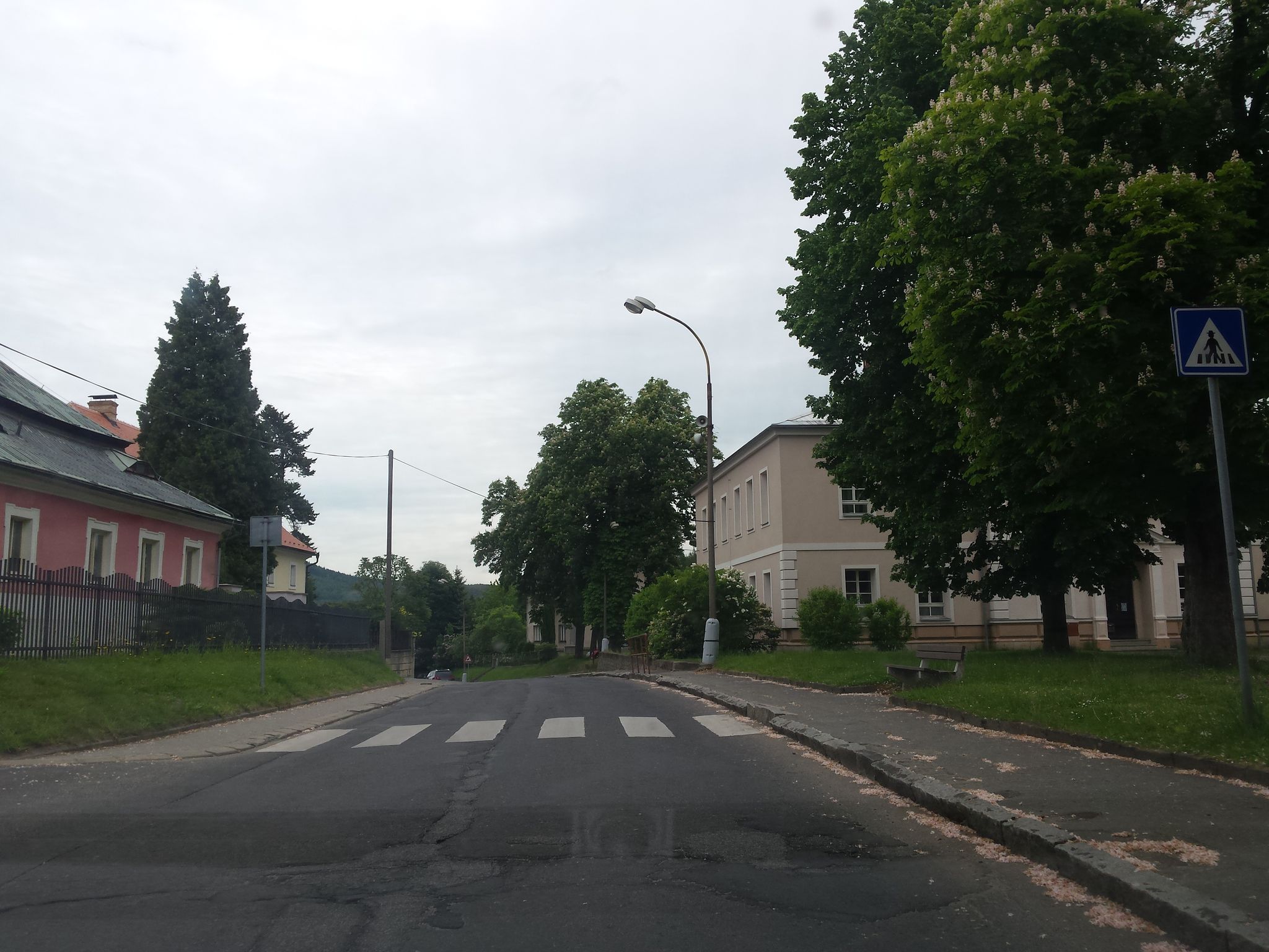 Dnešní pohled – Kostel svaté Kateřiny Alexandrijské (Sloup v Čechách)