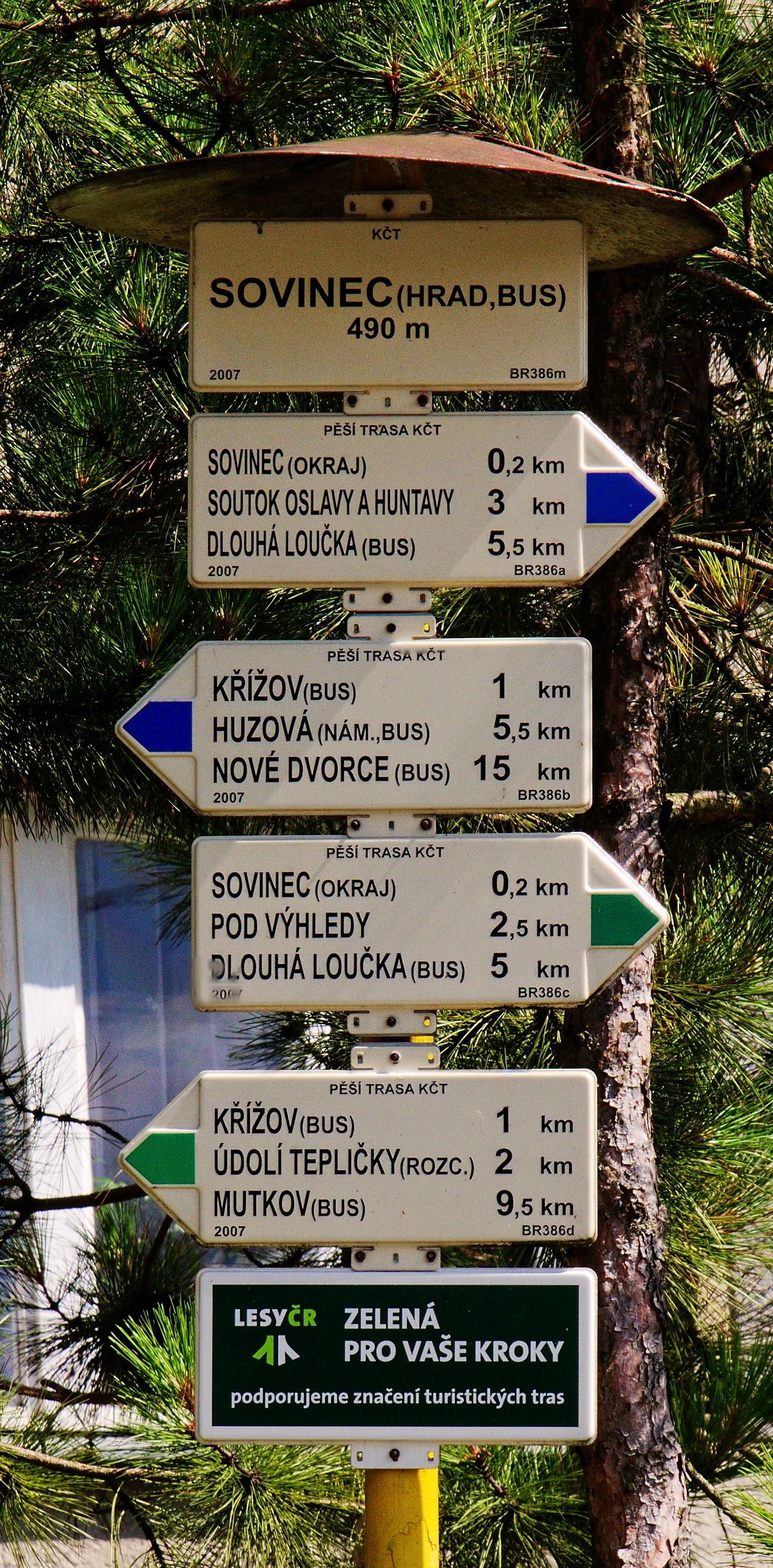 Dnešní pohled – Kostel svatého Augustina (Sovinec)