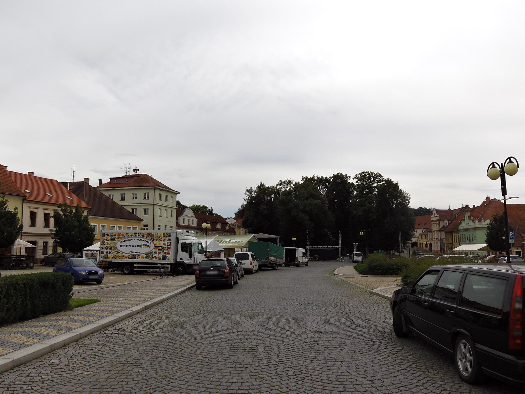 Dnešní pohled – Kostel svatého Matěje v Bechyni