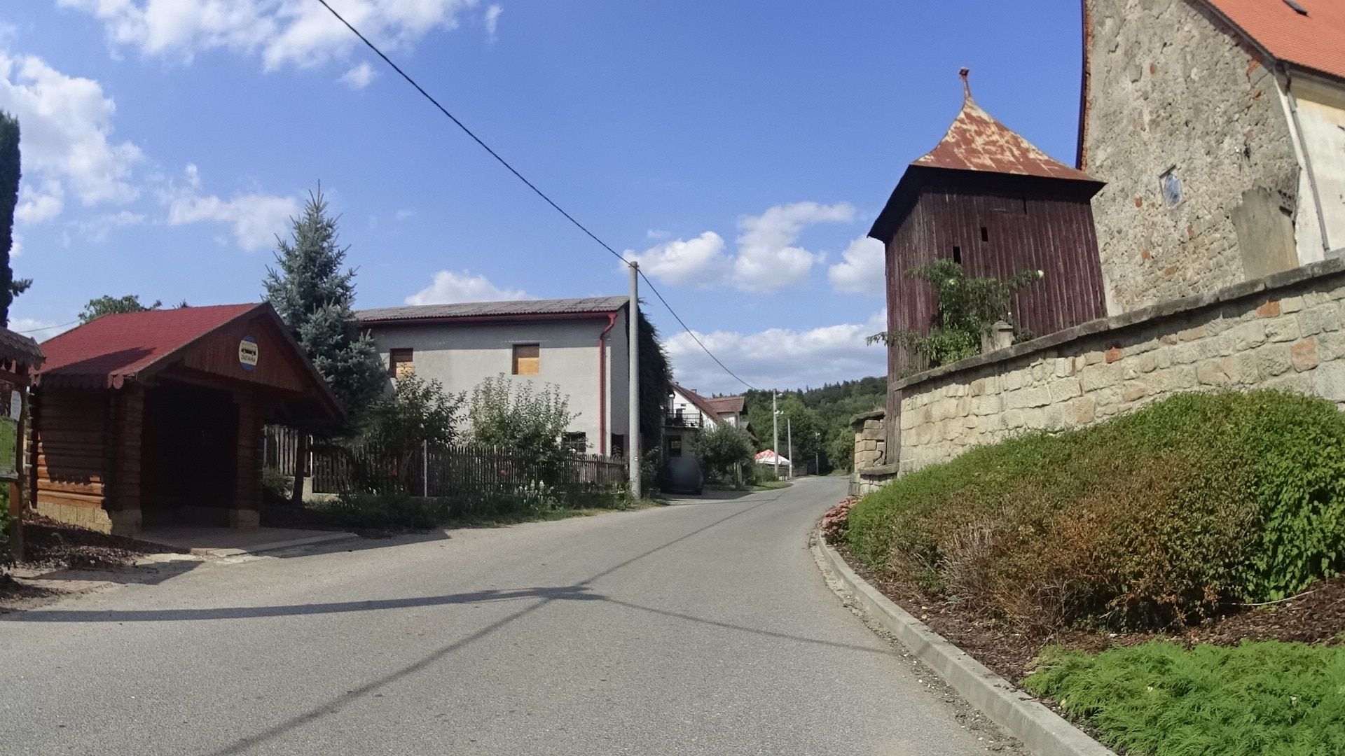 Dnešní pohled – Kostel svatého Prokopa (Nadslav)