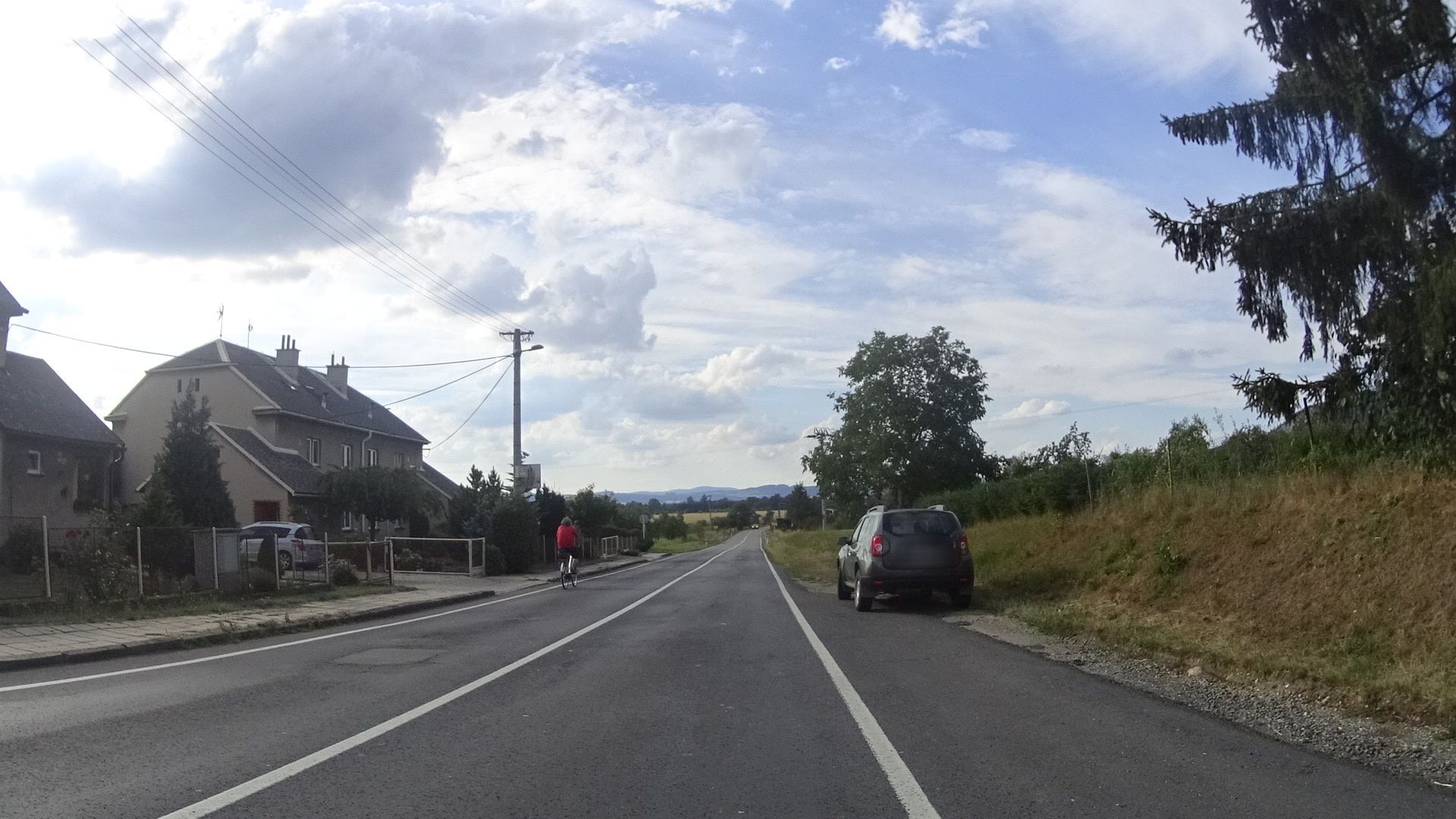 Dnešní pohled – evangelický kostel v Hrabové