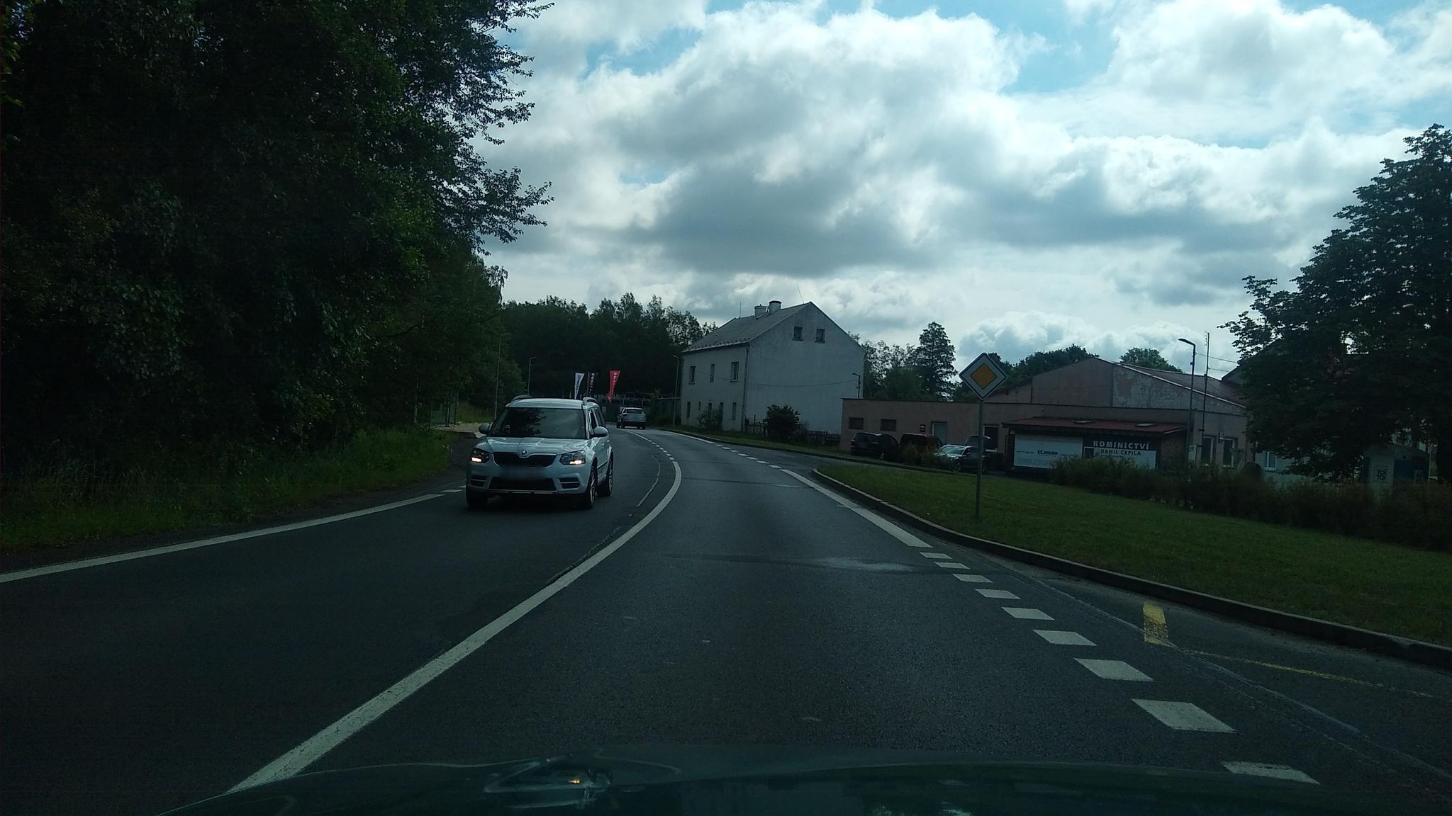 Dnešní pohled – kaple (Mírová)
