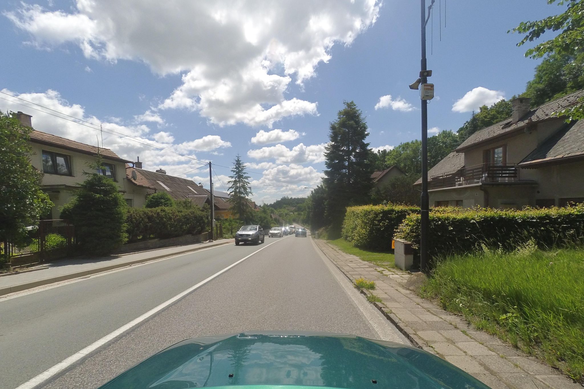 Dnešní pohled – kaple Nejsvětější Trojice (Chábory)
