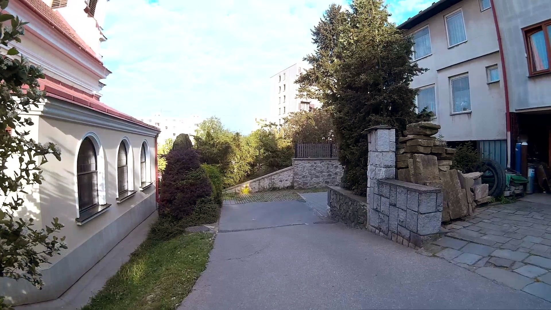 Dnešní pohled – kaple svaté Rodiny (Kohoutovice)
