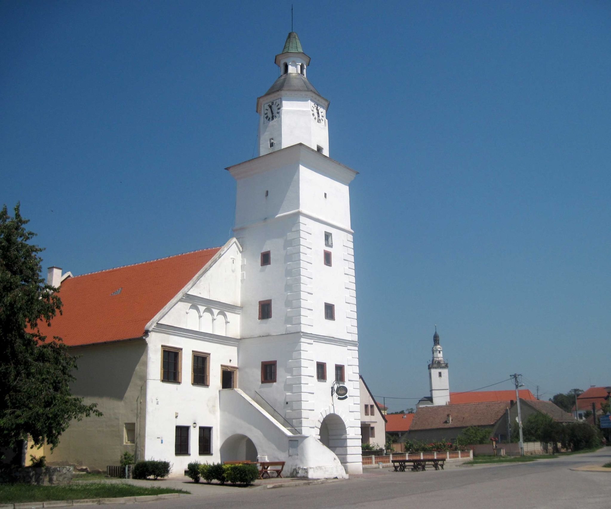 Dnešní pohled – kaple svatého Cyrila a Metoděje (Olbramovice)
