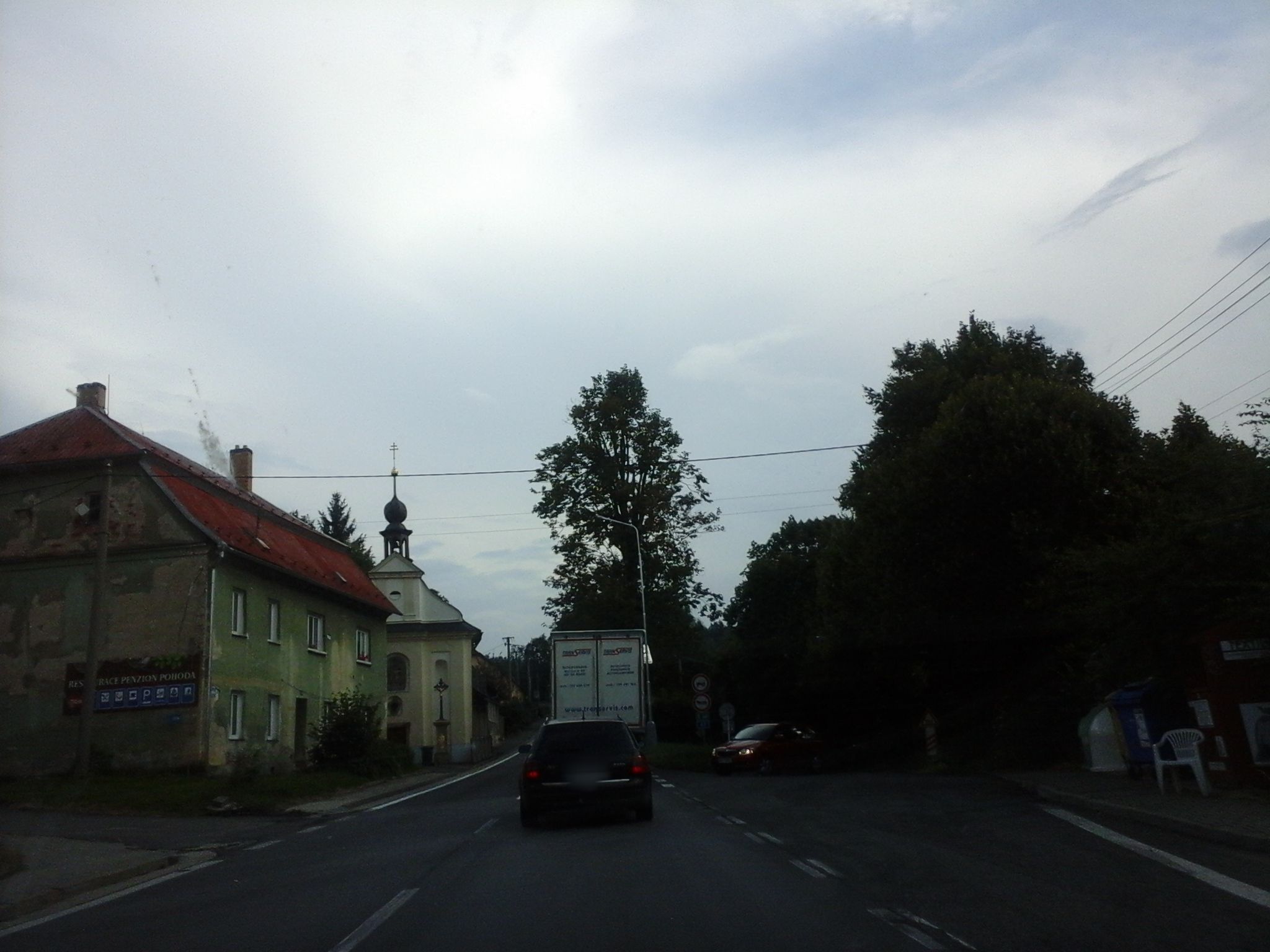 Dnešní pohled – kaple Čtrnácti svatých pomocníků (Březová nad Svitavou)