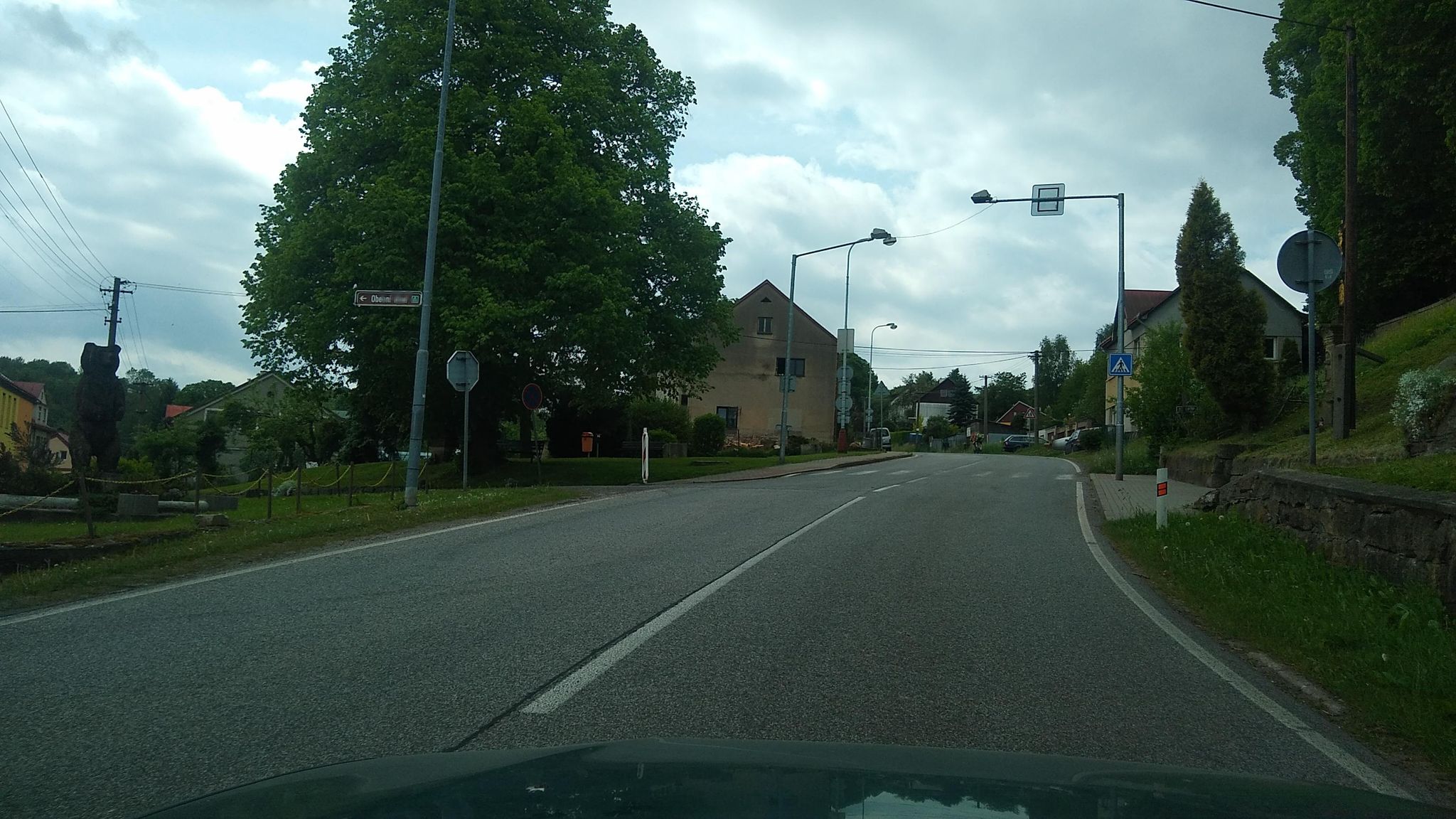 Dnešní pohled – kostel Nanebevzetí Panny Marie (Bernartice)