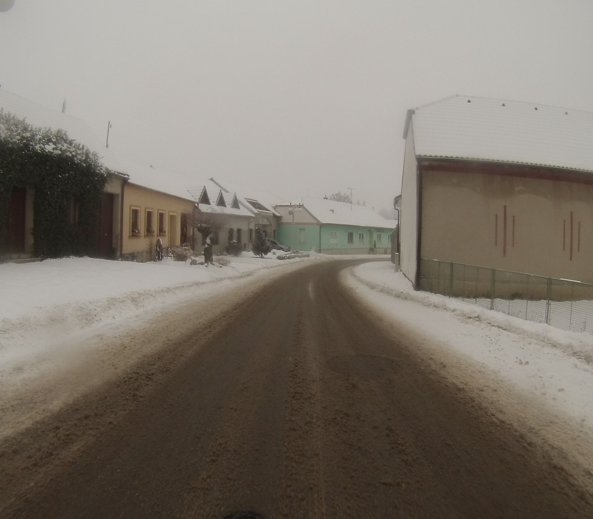 Dnešní pohled – kostel Nejsvětější Trojice (Střelice)