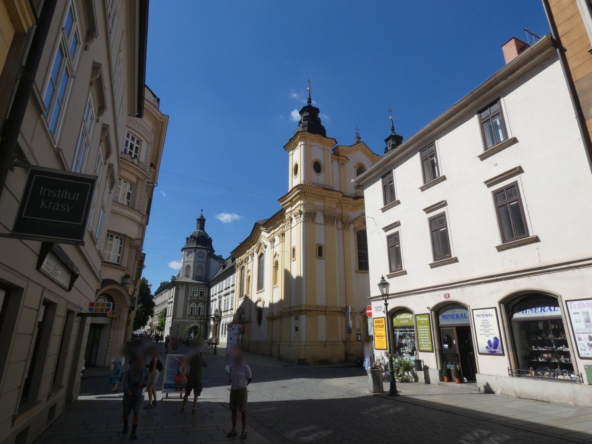 Dnešní pohled – kostel svaté Anny (Vnitřní Město)