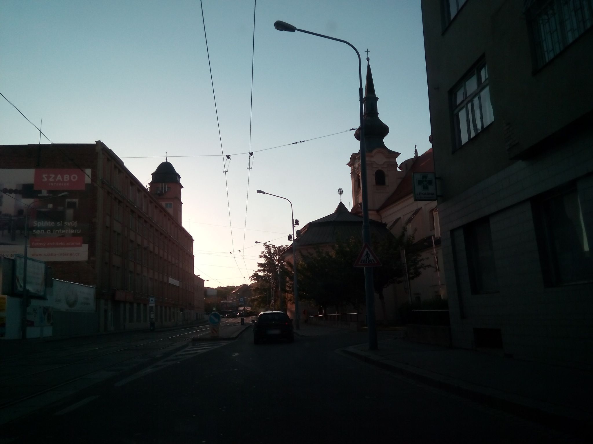 Dnešní pohled – kostel svaté Kunhuty (Zábrdovice)