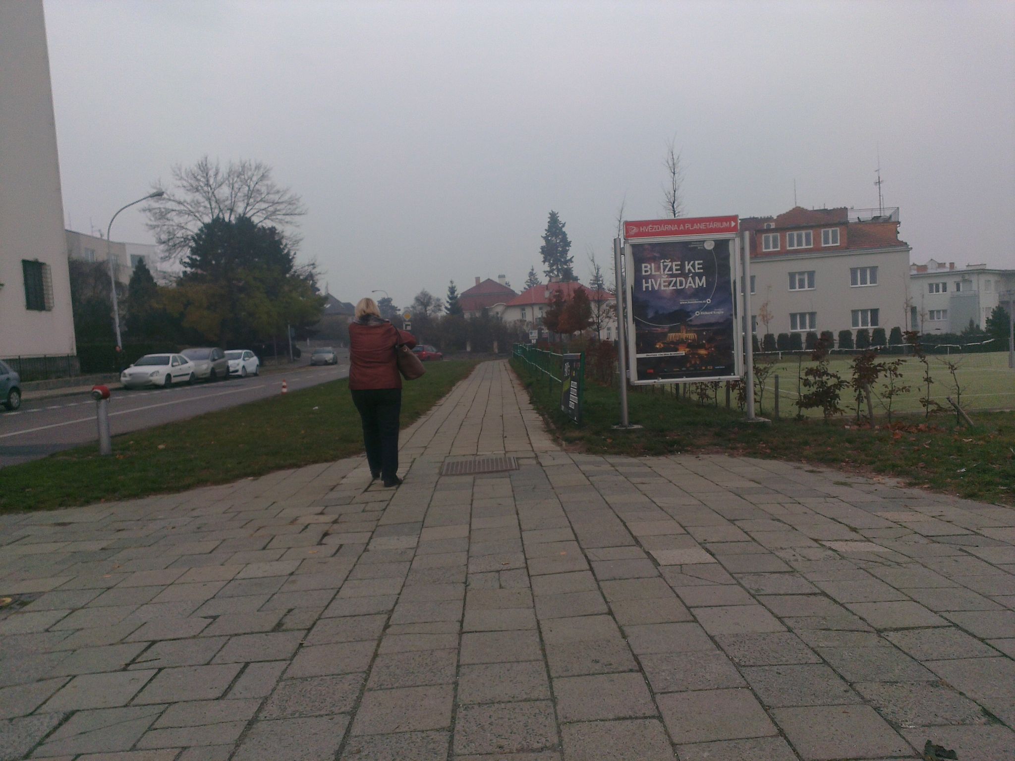 Dnešní pohled – kostel svatého Augustina (Stránice)