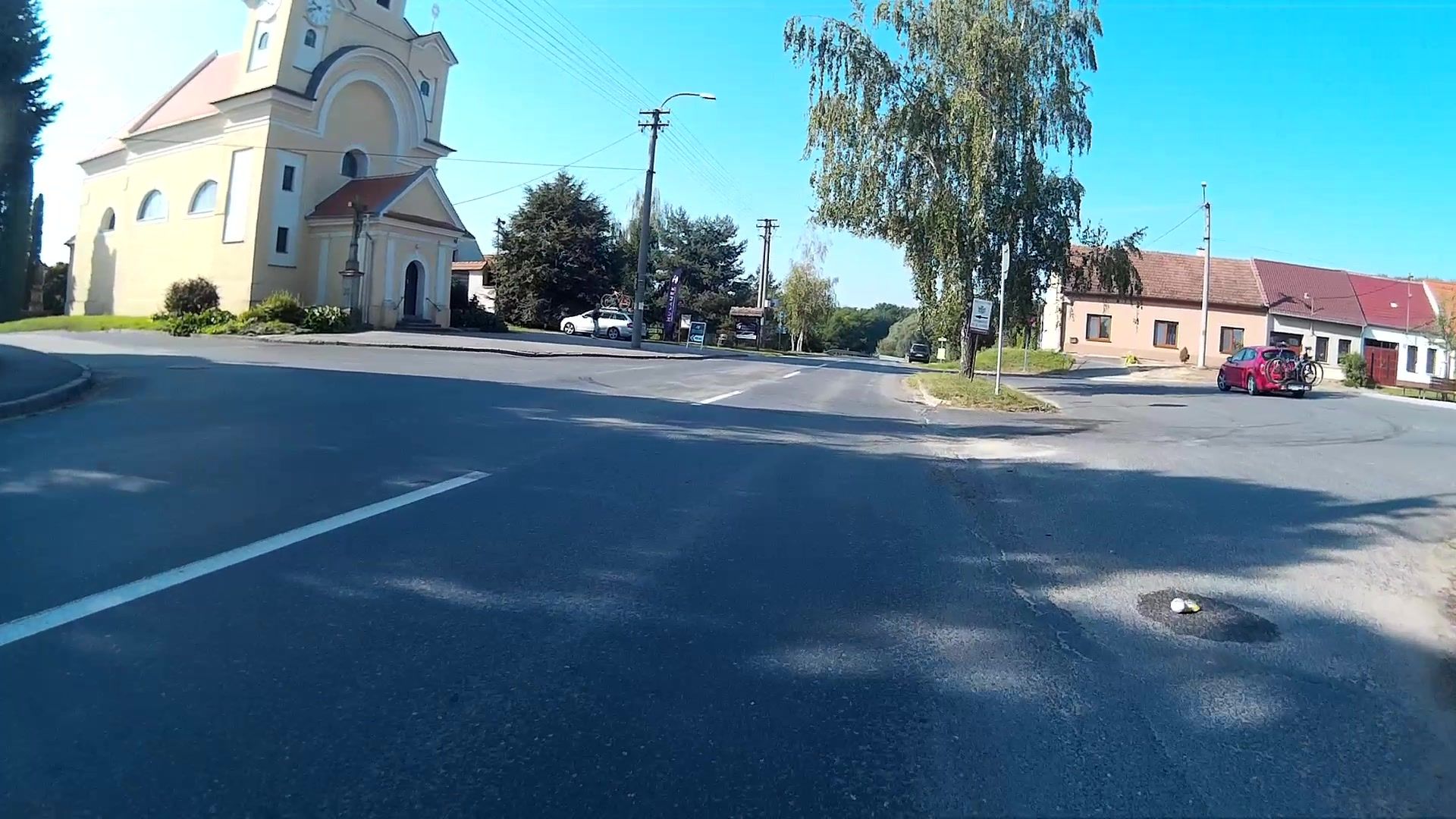 Dnešní pohled – kostel svatého Bartoloměje (Ivaň)