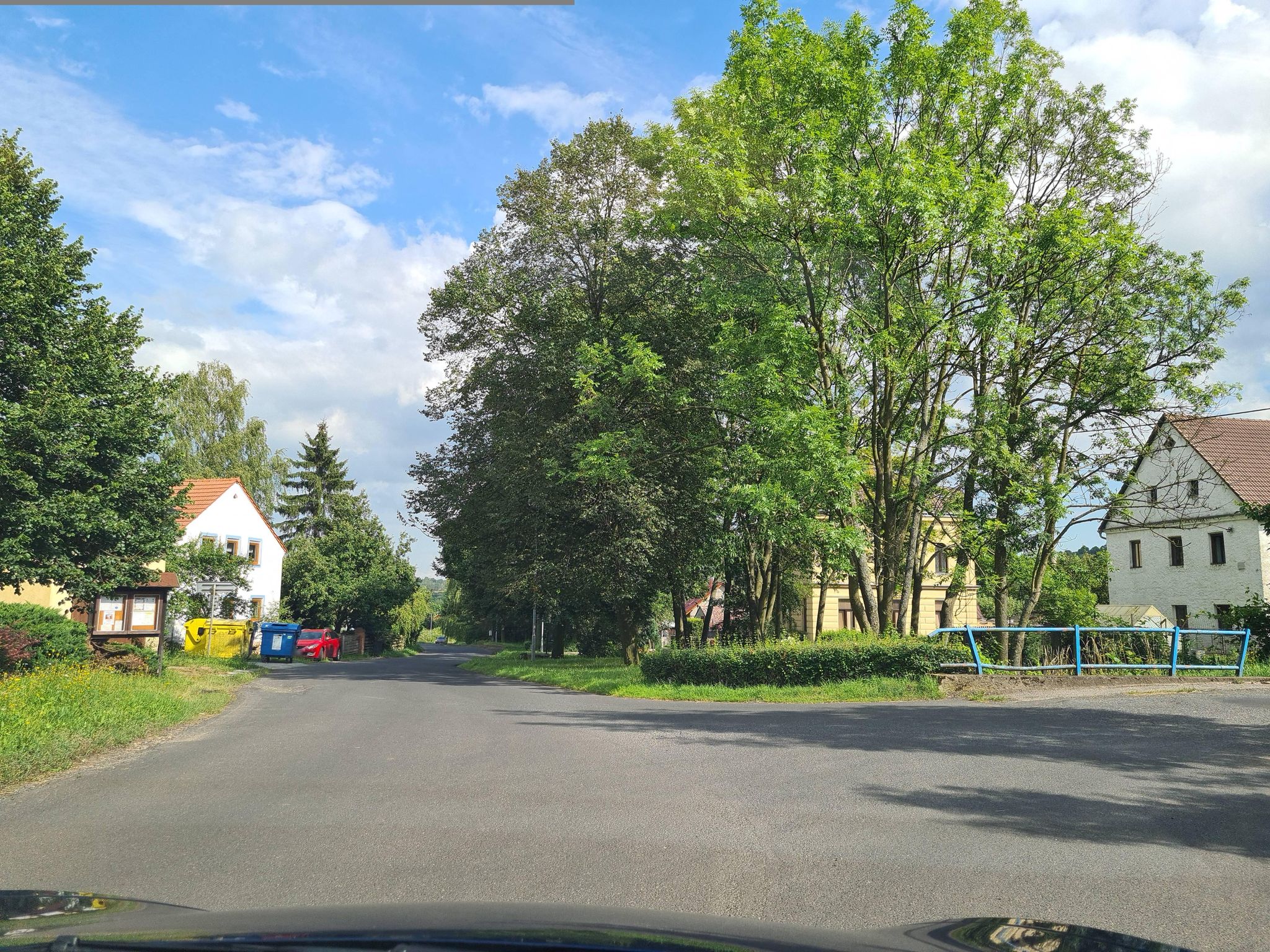 Dnešní pohled – kostel svatého Martina (Lipová)