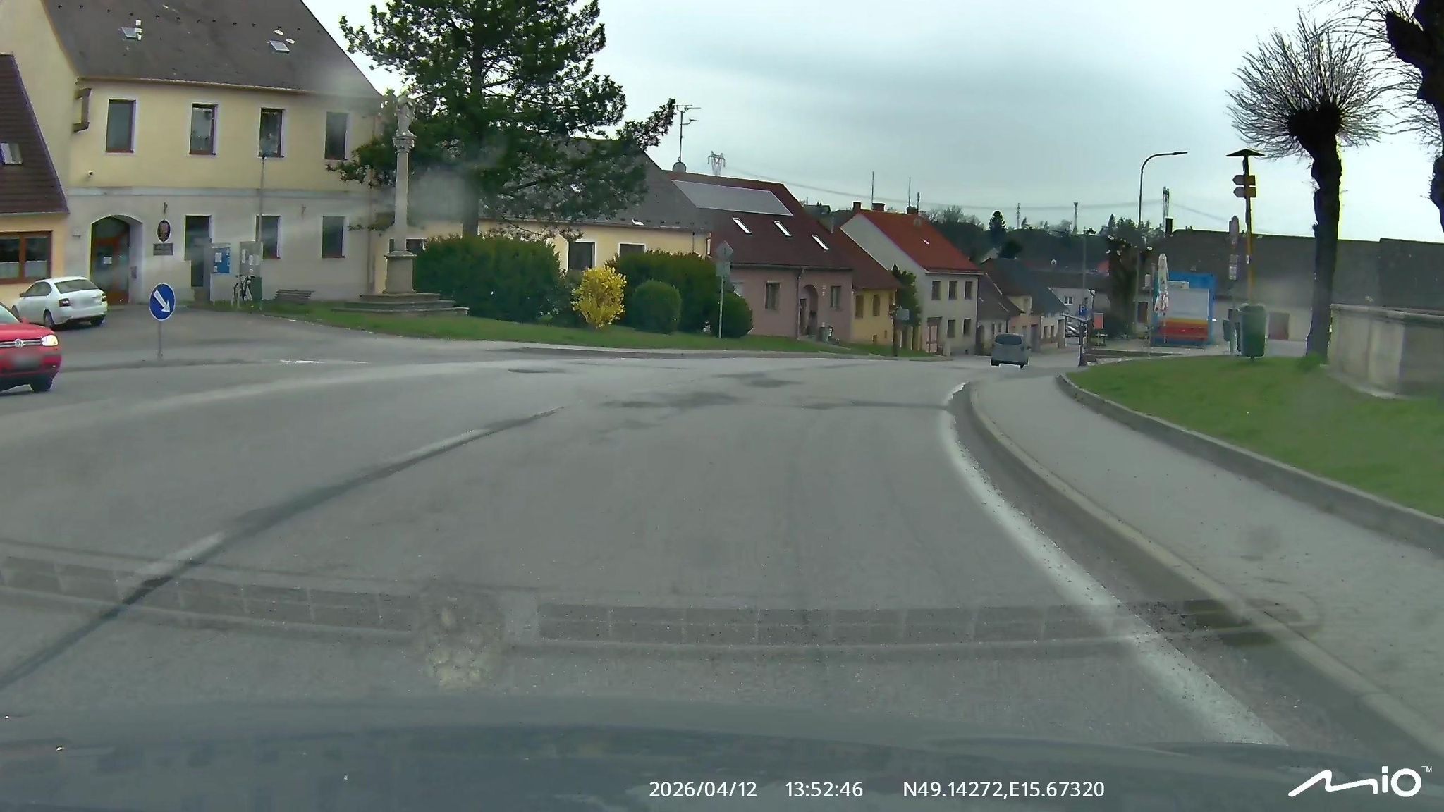 Dnešní pohled – kostel svatého Michala (Želetava)