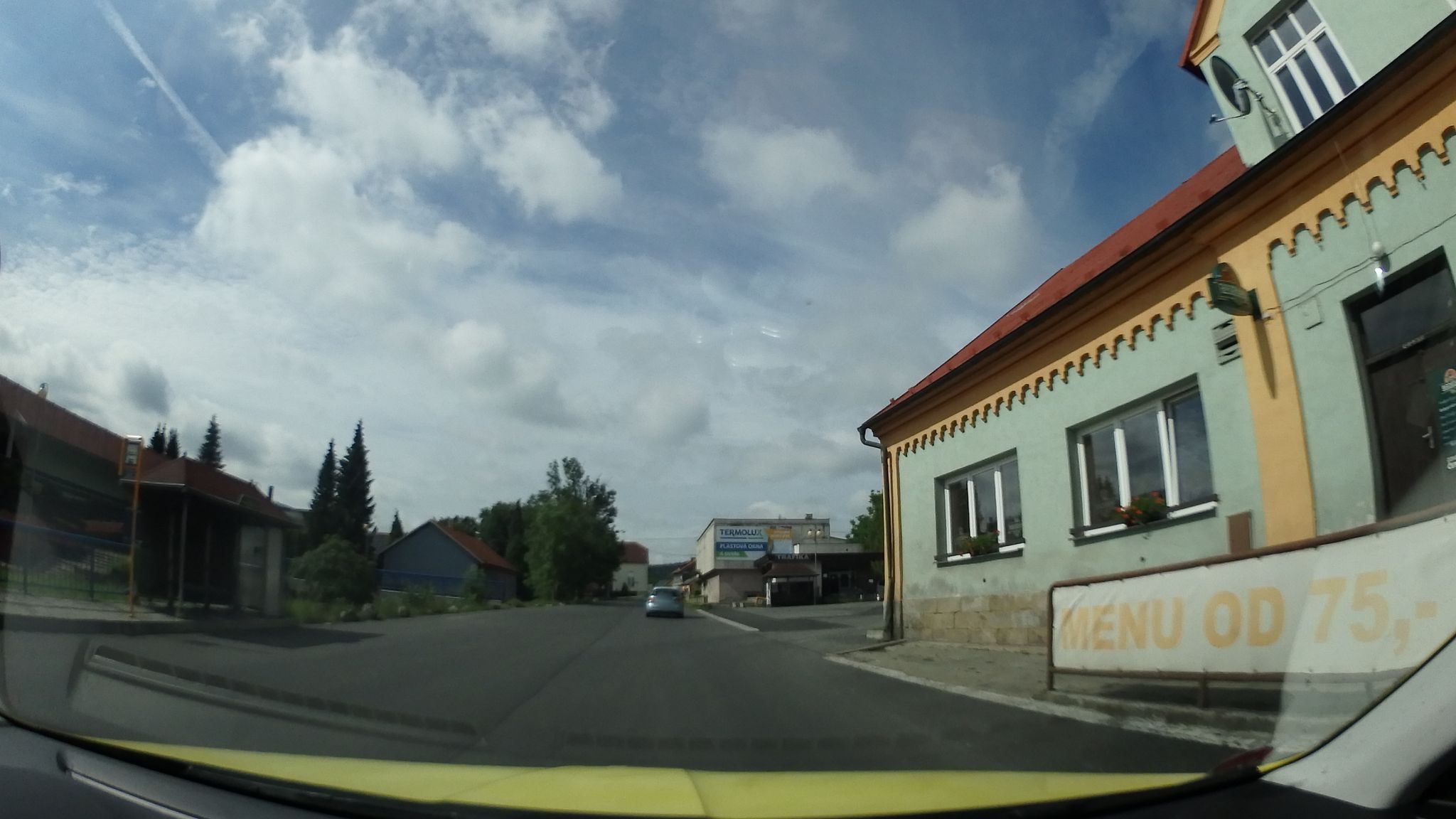 Dnešní pohled – kostel svatého Ondřeje (Hodslavice)