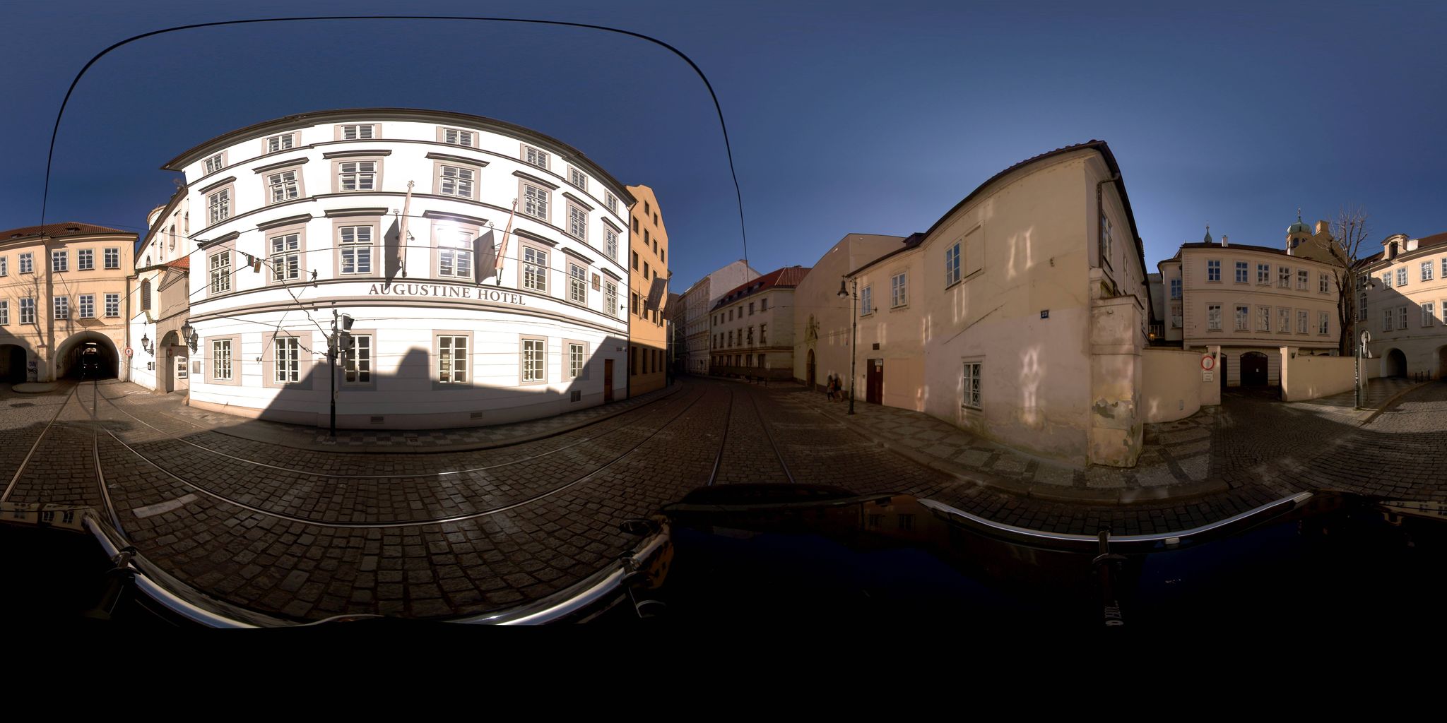 Dnešní pohled – kostel svatého Tomáše (Praha)