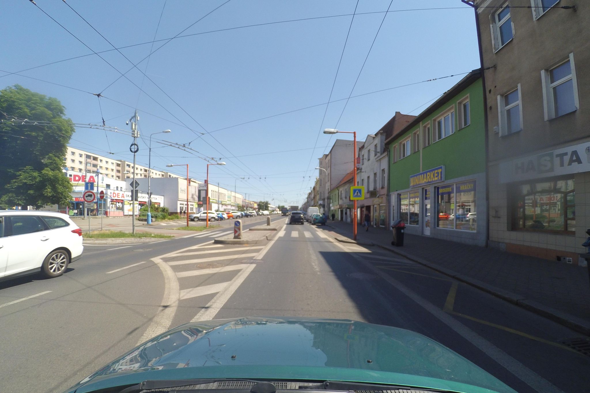 Dnešní pohled – Červený kostel v Teplicích