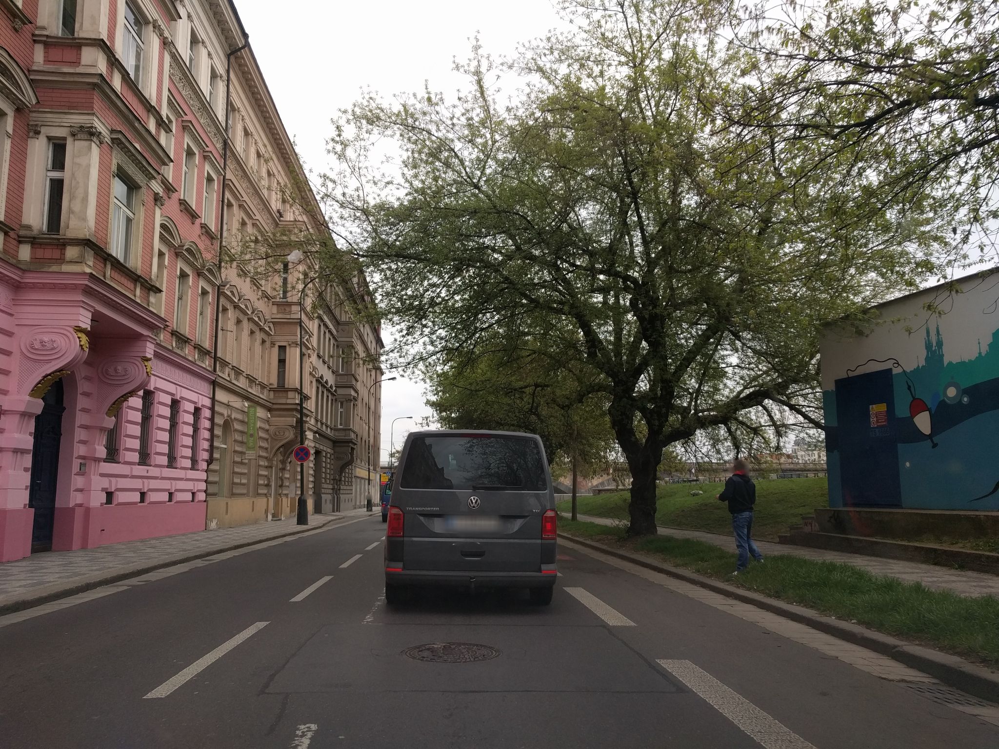 Dnešní pohled – Hořejší nábřeží