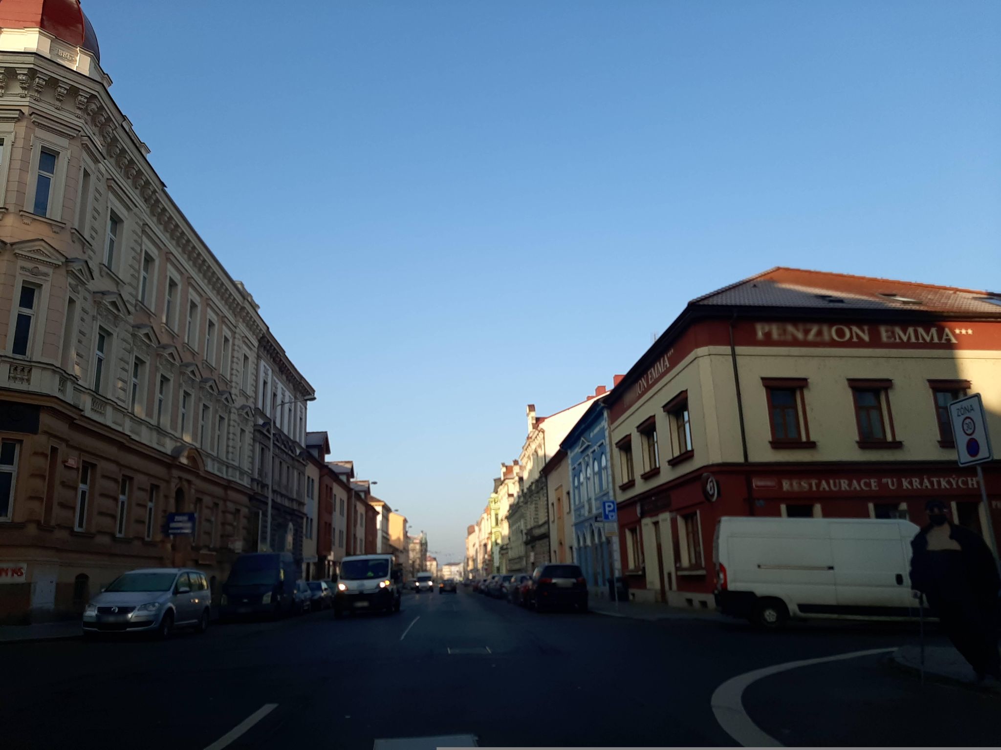Dnešní pohled – Husova (Jižní Předměstí)