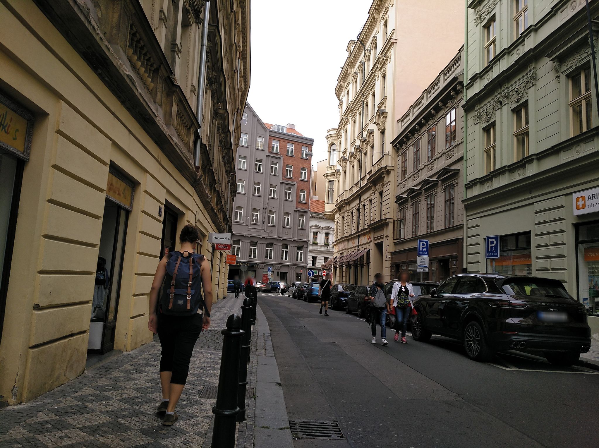 Dnešní pohled – Palackého (Praha 1)