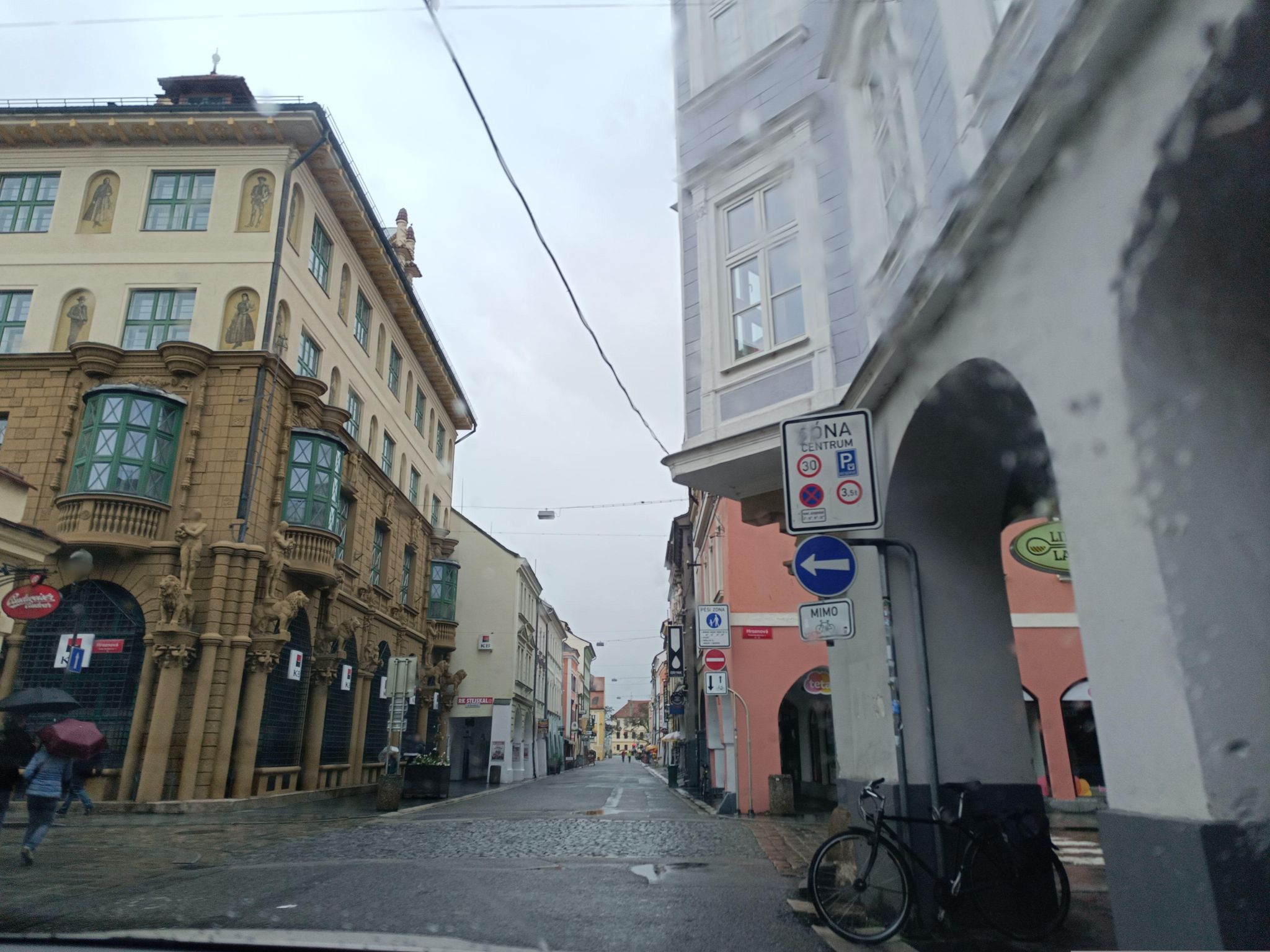 Dnešní pohled – Piaristická