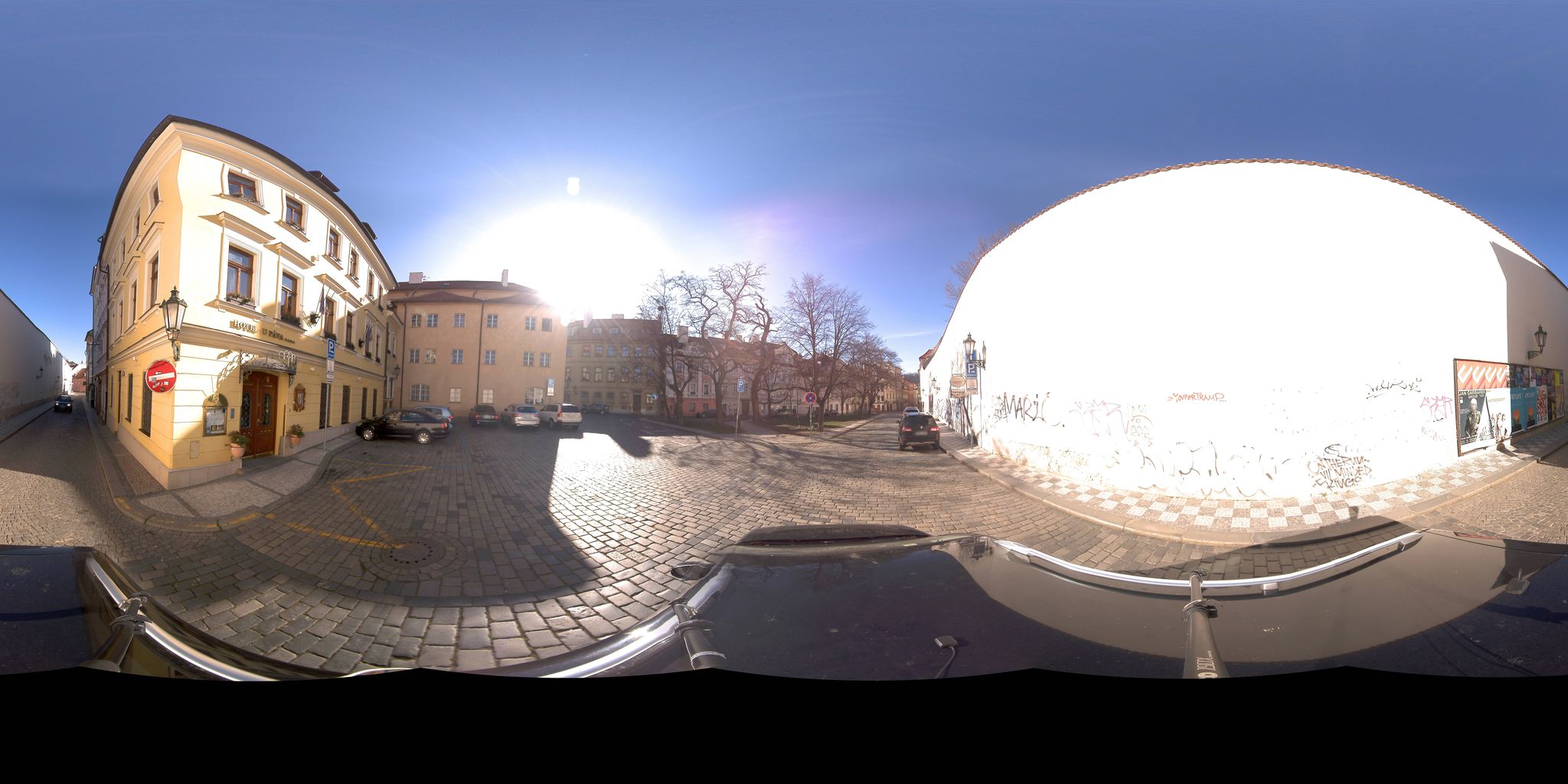 Dnešní pohled – U lužického semináře