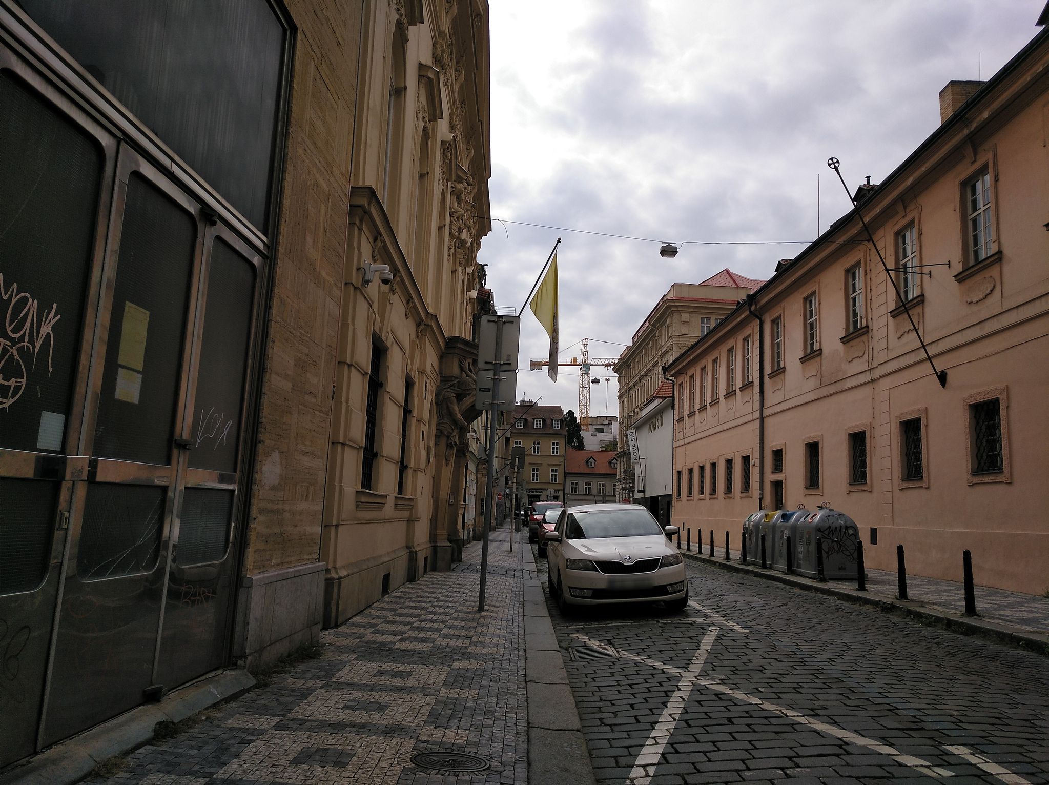 Dnešní pohled – Klášter voršilek v Praze