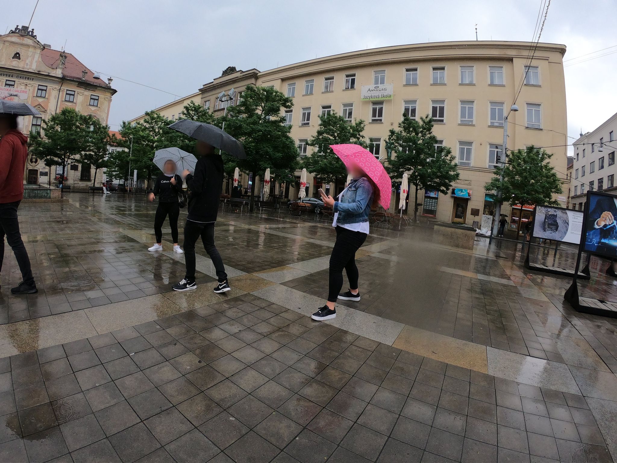 Dnešní pohled – augustiniánský klášter u kostela svatého Tomáše