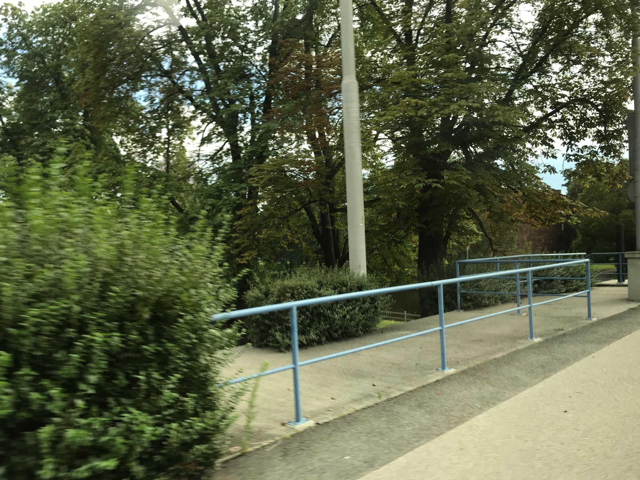 Dnešní pohled – Park Dukelská